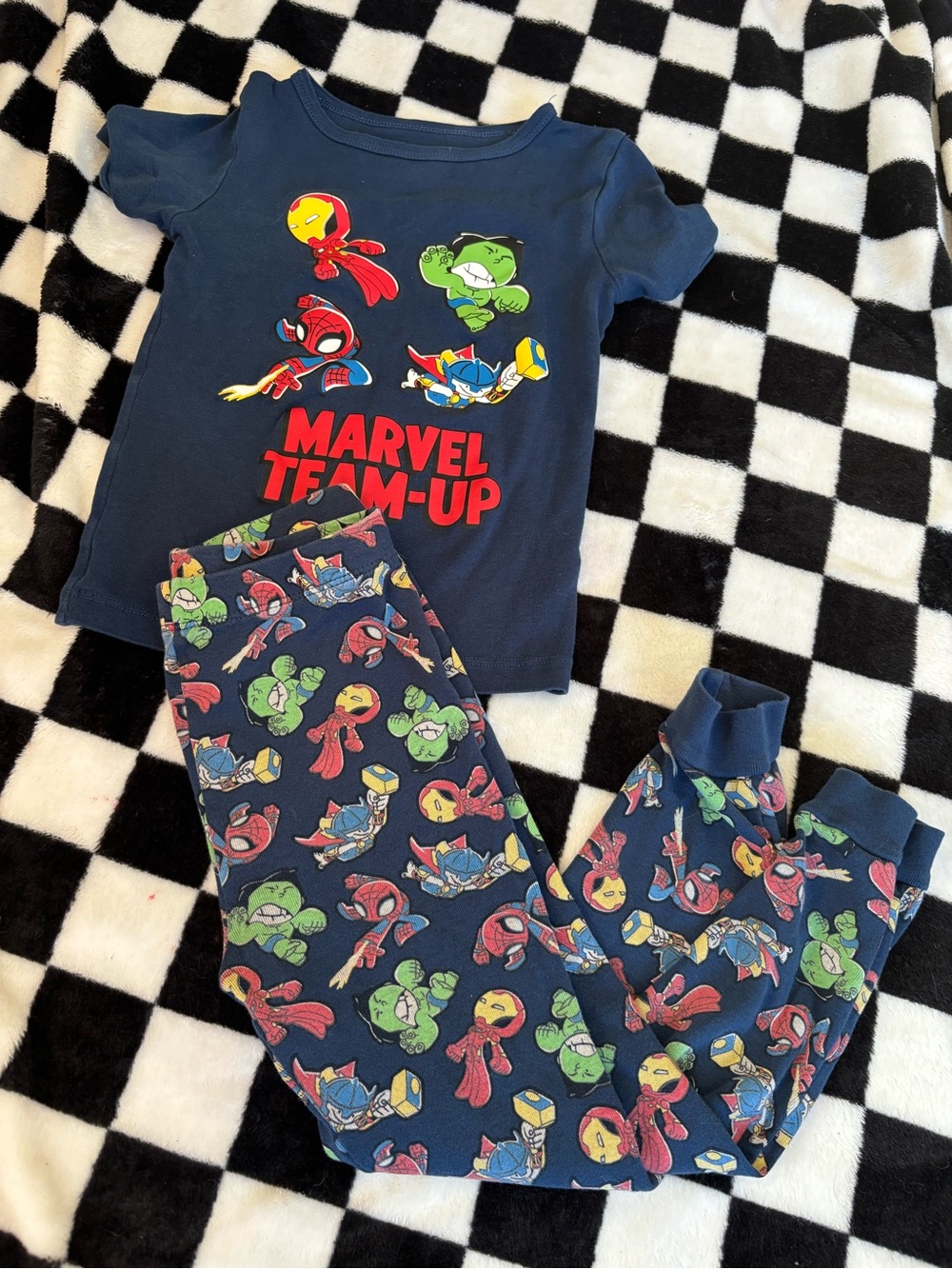 Size 5 marvel pjs